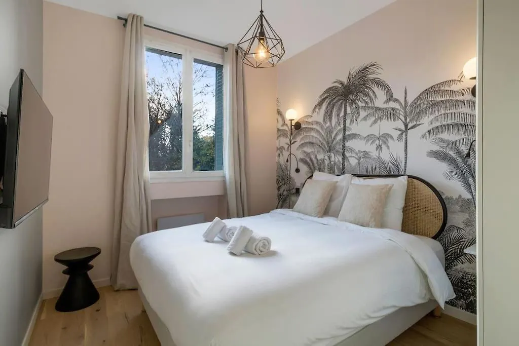 11.Appart 4Pers#1 Bedroom #Pere Lachaise #Nation Paris Apartment